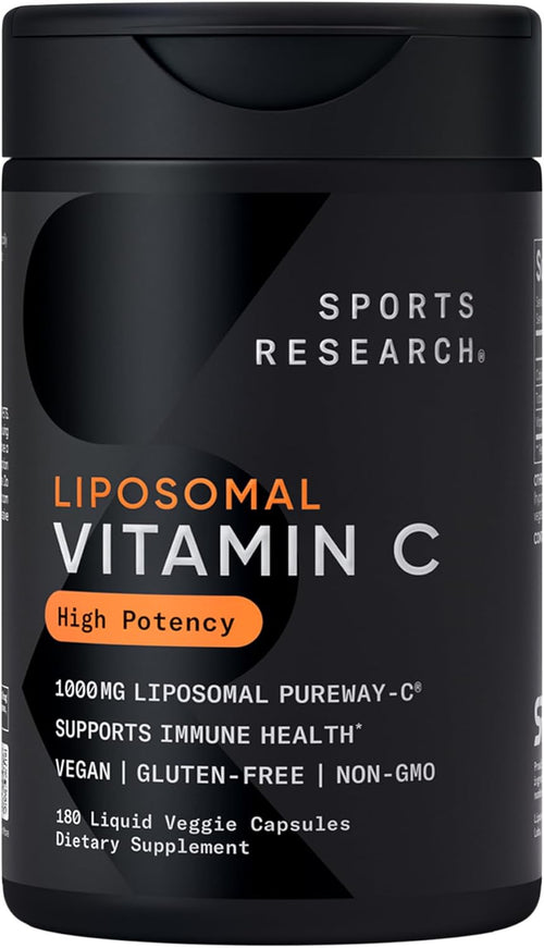 Sports Research Vitamina C Liposomal 1000mg - 180 Cápsulas Líquidas