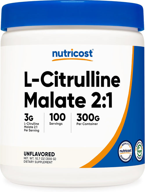 Nutricost L-Citrulina Malato 2:1 - 300g
