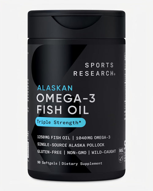 Sports Research Omega-3 Triple Strength 1250mg - 90 Cápsulas