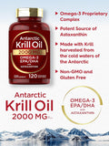 Carlyle Krill Oil información nutricional