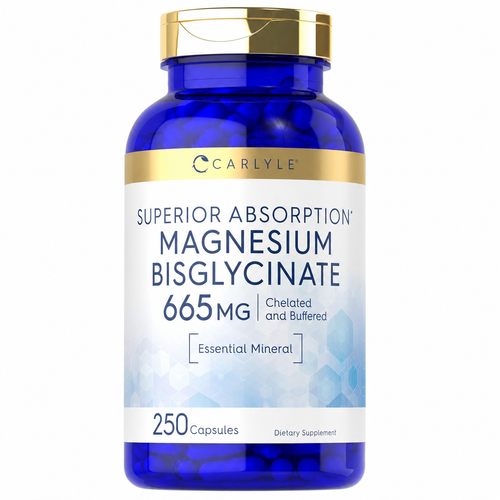 Carlyle Bisglicinato de Magnesio 665mg - 250 Cápsulas