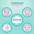 Nutricost Biotina + Folato y Colágeno Marino 10,000mcg - 120 Cápsulas