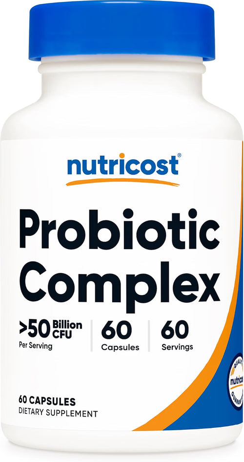Nutricost Probiotic Complex 50 Billones - 60 Cápsulas