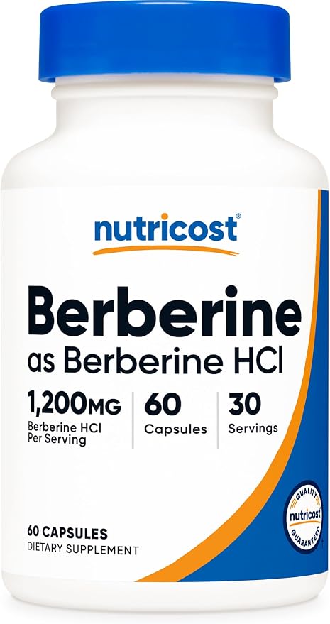 Nutricost Berberina Original - 60 Cápsulas