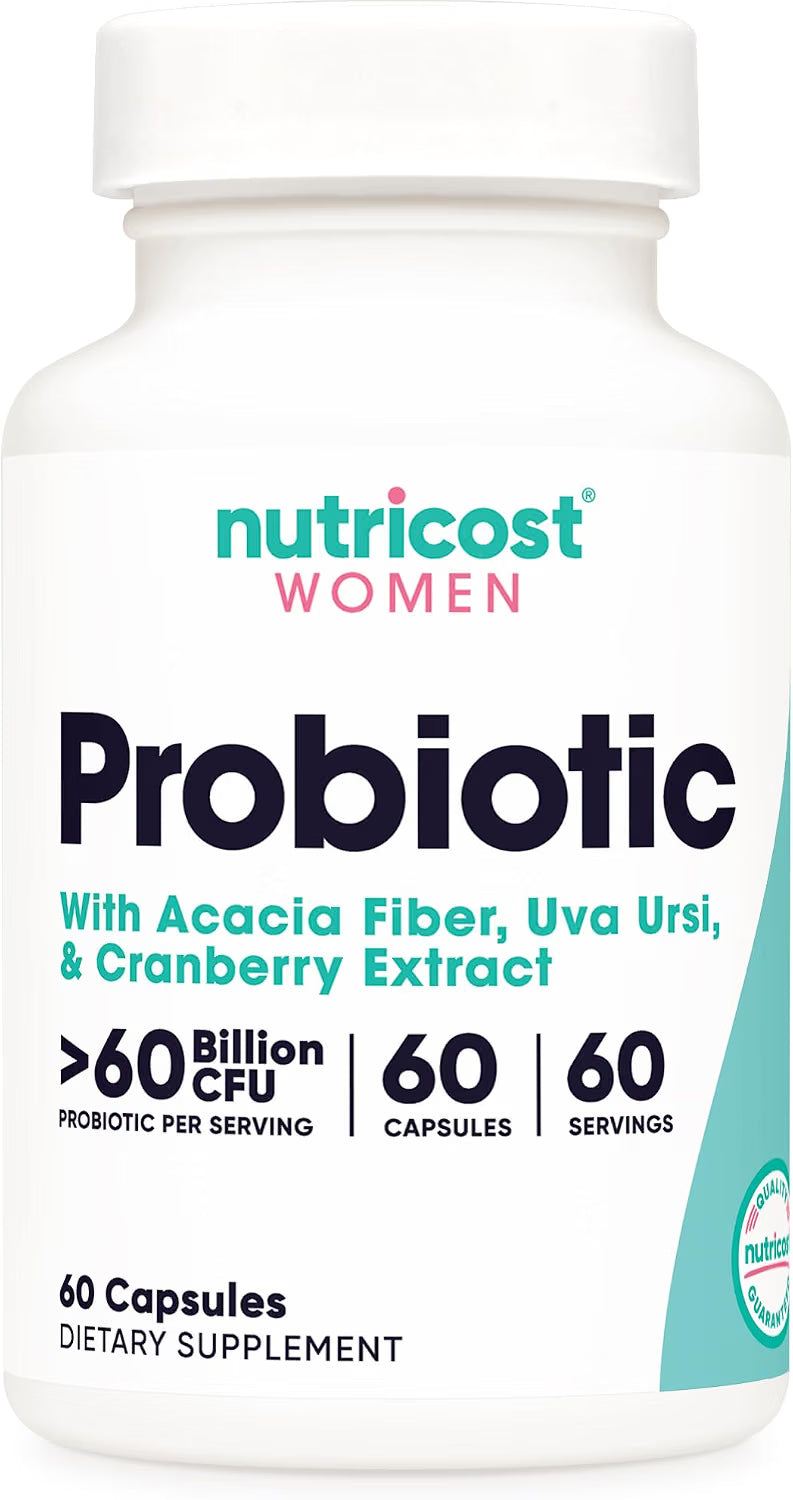 Nutricost Probiótico para Mujeres 60 Billones - 60 Cápsulas