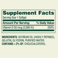 Spring Valley Vitamina D3 2000 IU - 400 Softgels