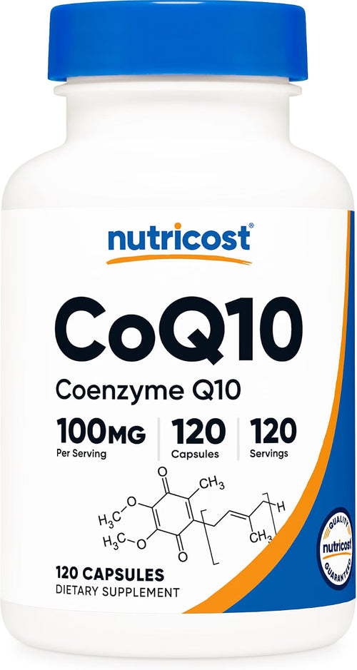 Nutricost CoQ10 100mg - 120 Softgels