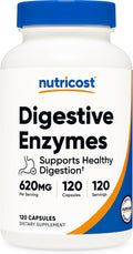 Nutricost Enzimas Digestivas - 120 Cápsulas