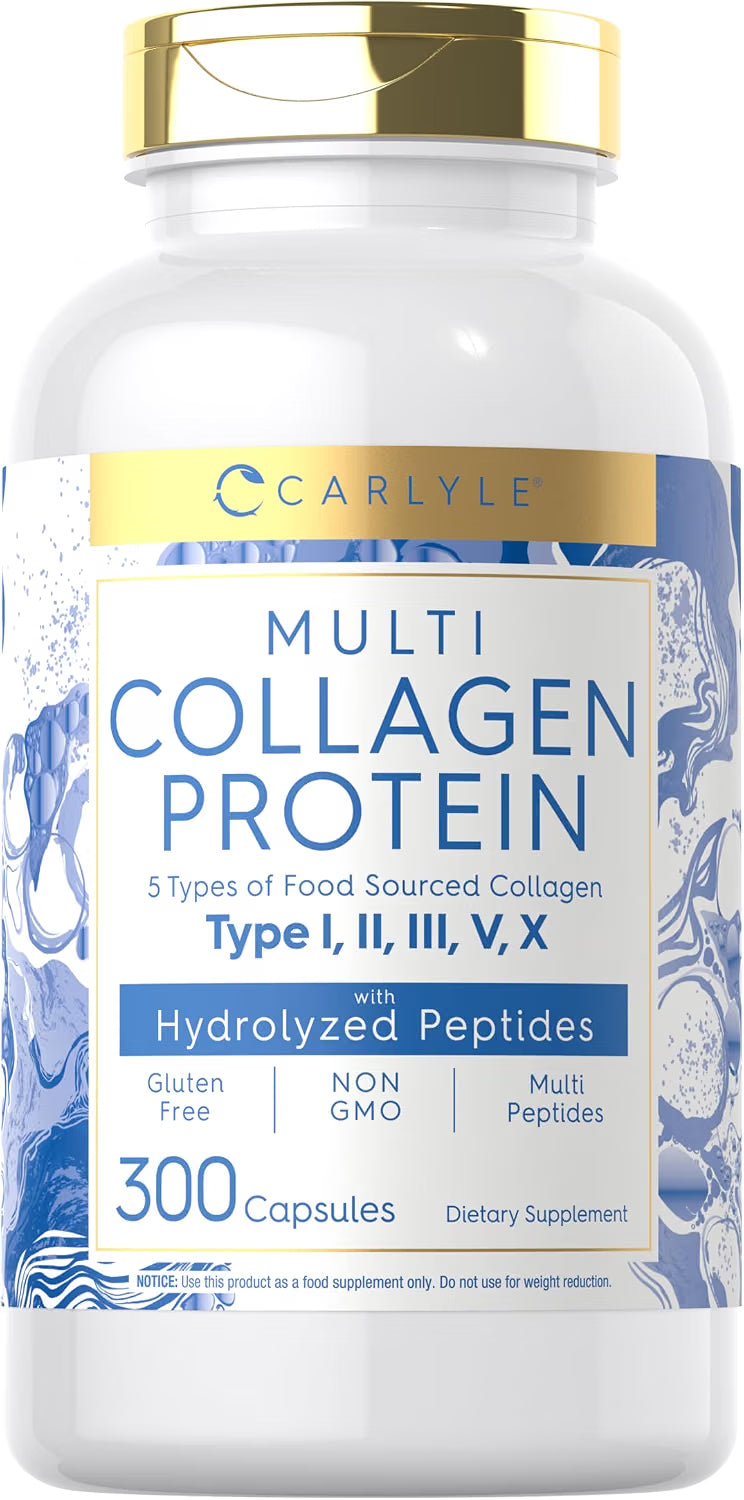 Carlyle Multi Colágeno 5 Tipos - 300 Cápsulas
