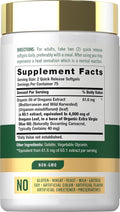 Carlyle Aceite de Orégano 4000mg (40mg Carvacrol) - 150 Cápsulas