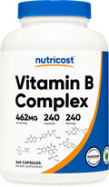 Nutricost Complejo B - 240 Cápsulas