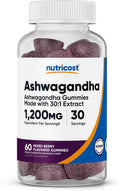 NUTRICOST ASHWAGANDHA 1200MG 60GUM