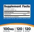 Nutricost CoQ10 100mg - 120 Softgels