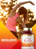 Carlyle Vitamina K2 + D3 - 300 Cápsulas