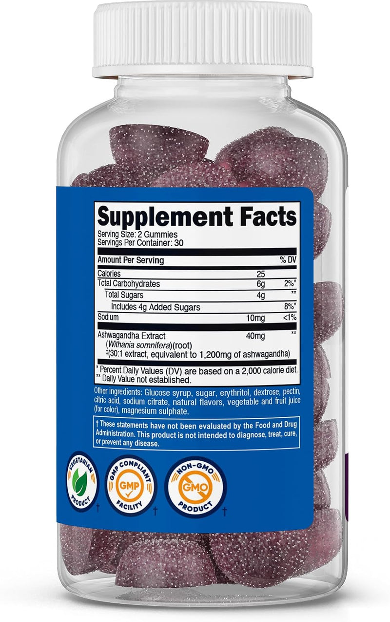 NUTRICOST ASHWAGANDHA 1200MG 60GUM