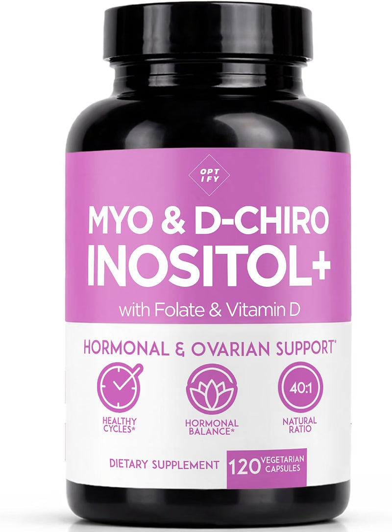 Optify Myo & D-Chiro Inositol - 120 Cápsulas
