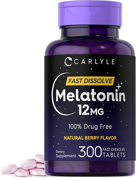 Carlyle Melatonina 12mg - 300 Tabletas