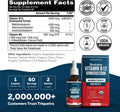 Triquetra Vitamina B12 5000mcg Sublingual - 3 Formas Activas (60 servicios)