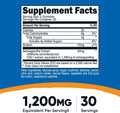 NUTRICOST ASHWAGANDHA 1200MG 60GUM