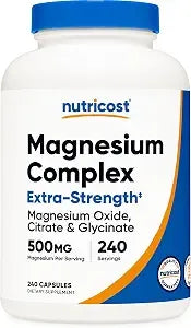 Nutricost Magnesium Complex 500mg - 240 Cápsulas