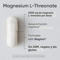 Sports Research Magnesio L-Treonato 2000mg - 135 Cápsulas Vegetales