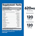 Nutricost Enzimas Digestivas - 120 Cápsulas