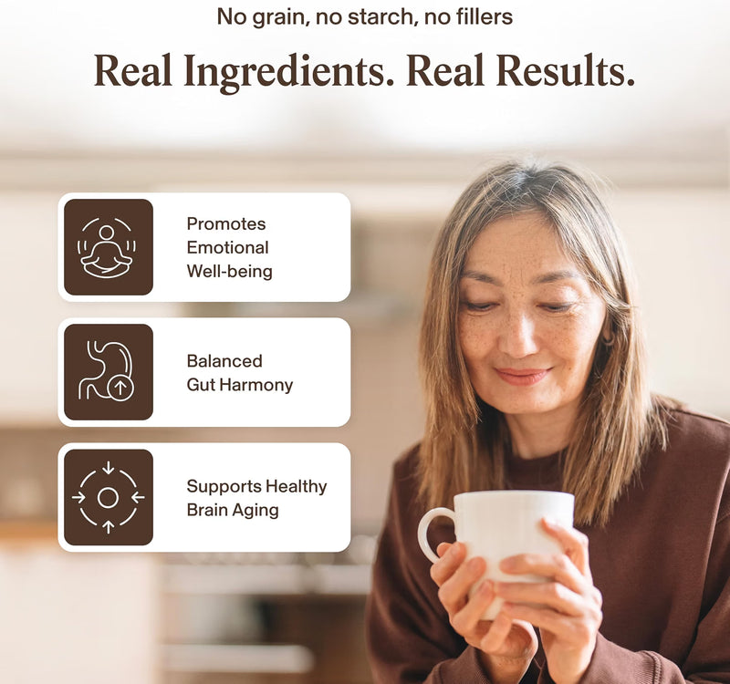 Real Mushrooms Melena de León con Betaglucanos - 120 Cápsulas