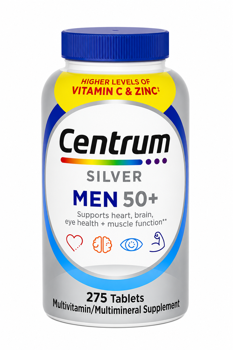 Centrum Silver Hombres 50+ - 275 Tabletas
