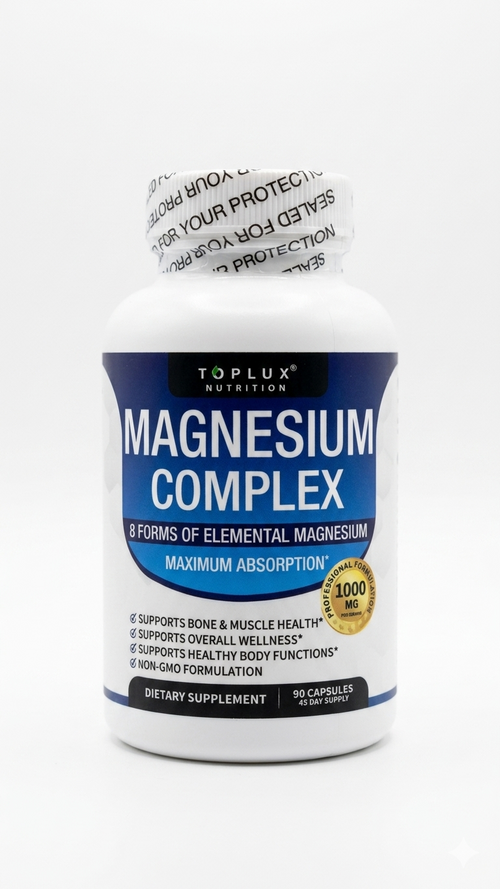 Toplux Magnesium Complex Original - 90 Cápsulas