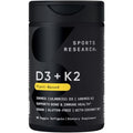 Sports Research D3 + K2 60 cápsulas
