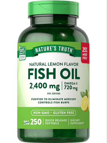 NT FISH OIL 2,400MG 250SOF