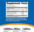 Nutricost Glucosamina + Condroitina + MSM 1800mg - 240 Tabletas