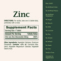 Nature's Bounty Zinc 50mg - 100 Tabletas