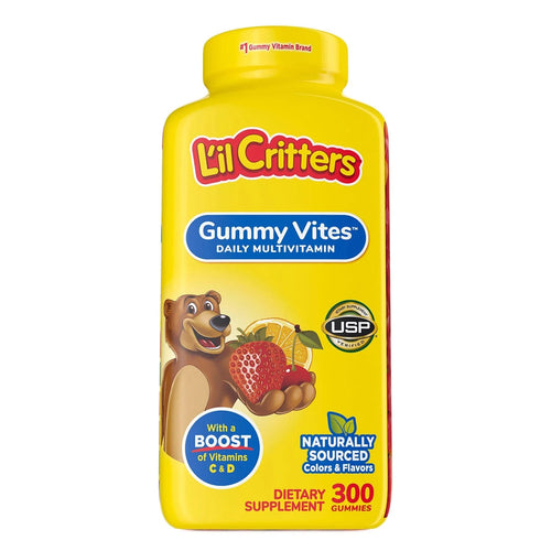 Lil Critters Multivitamínico para Niños - 300 Gomitas