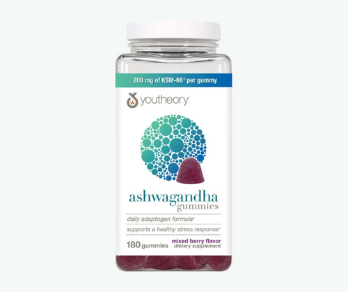 Youtheory Ashwagandha KSM-66 200mg - 180 Gomitas