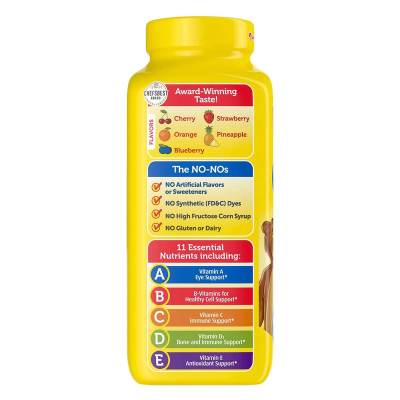 Lil Critters Multivitamínico para Niños - 300 Gomitas