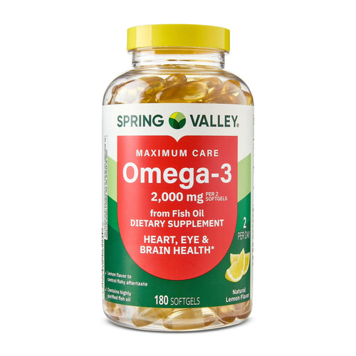 Spring Valley Omega-3 2000mg - 120 Softgels