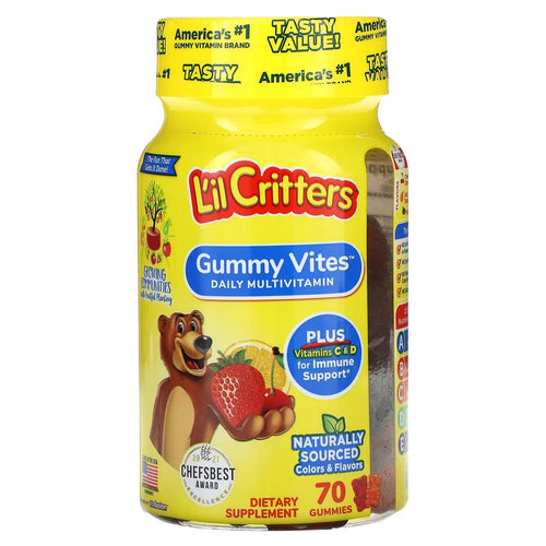 Lil Critters Multivitamínico para Niños - 70 Gomitas
