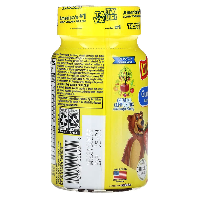 Lil Critters Multivitamínico para Niños - 70 Gomitas