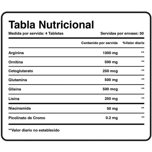 Xtralife HGH - 120 Cápsulas