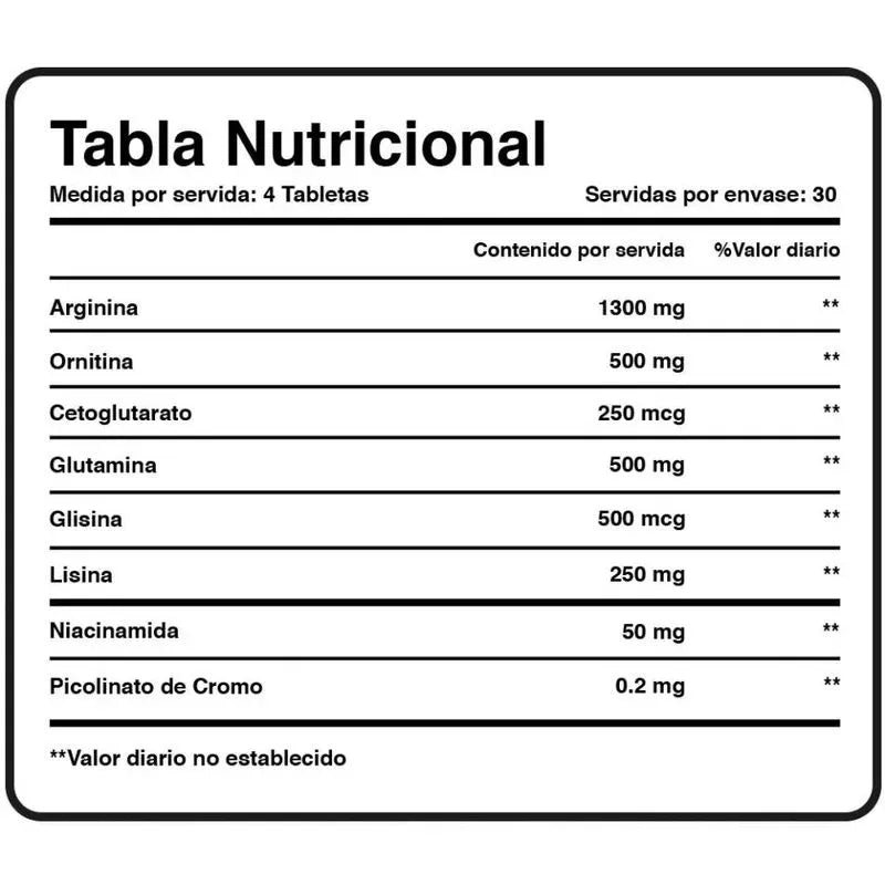 Xtralife HGH - 120 Cápsulas